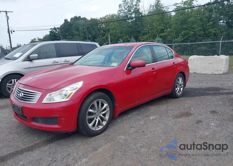 2008 Infiniti G35X z USA, uszkodzony, nr VIN JNKBV61F78M254193